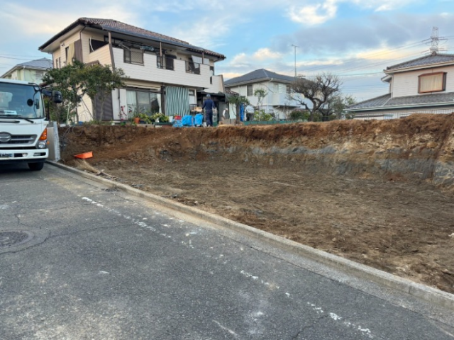 擁壁撤去・残土搬出工事(神奈川県横浜市青葉区大場町)工事後の様子です。